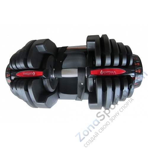 Регулируемая гантель Optima Fitness 40 кг Регулируемая гантель Optima Fitness 40 кг