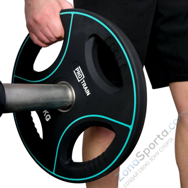 Плечевой жим сидя на свободных весах Protrain T8-605