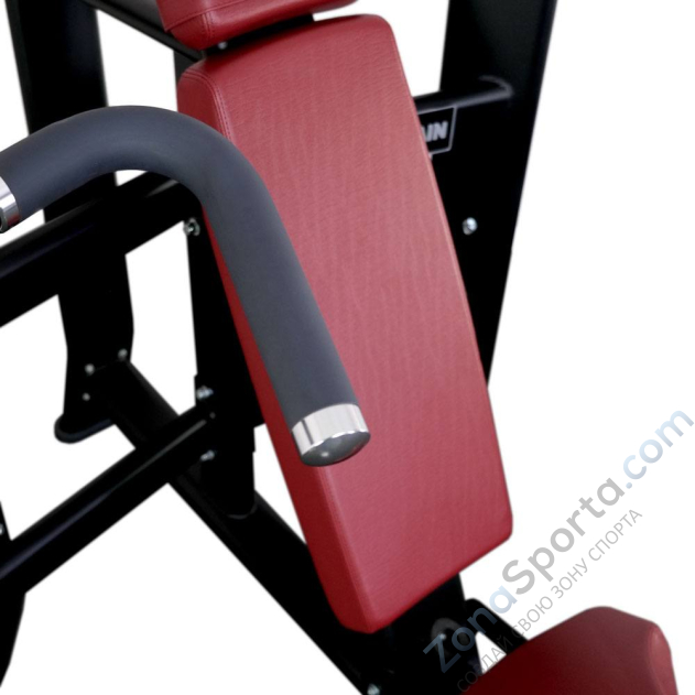 Плечевой жим сидя на свободных весах Protrain T8-605