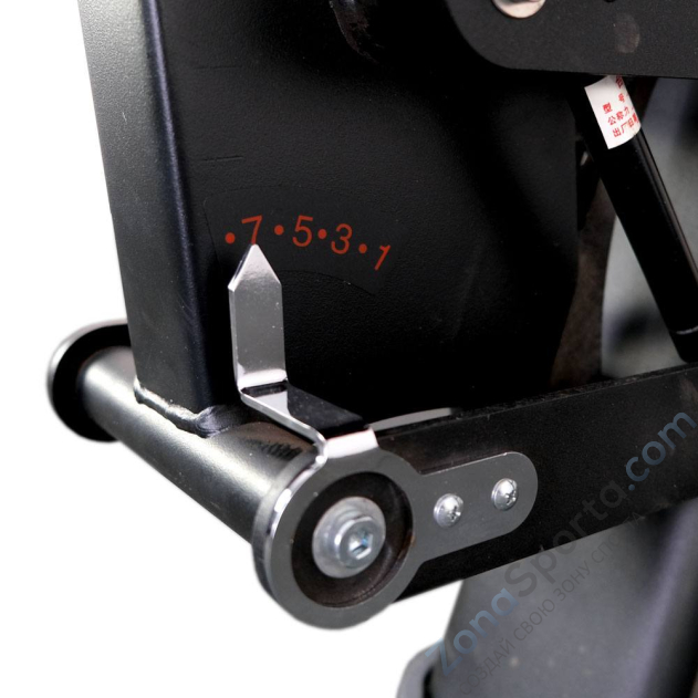 Плечевой жим сидя на свободных весах Protrain T8-605