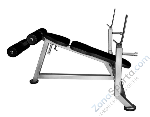 Скамья для жима лежа с обратным наклоном ProfiGym Ск-008
