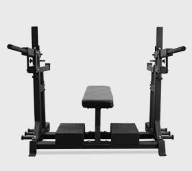 Скамья для жима пауэрлифтерская Bronze Gym AL-320