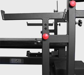 Скамья для жима пауэрлифтерская Bronze Gym AL-320