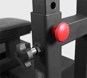 Скамья для жима пауэрлифтерская Bronze Gym AL-320