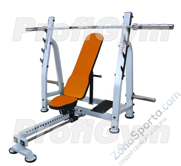 Скамья для жима универсальная 0-90 градусов ProfiGym СК-0022-H