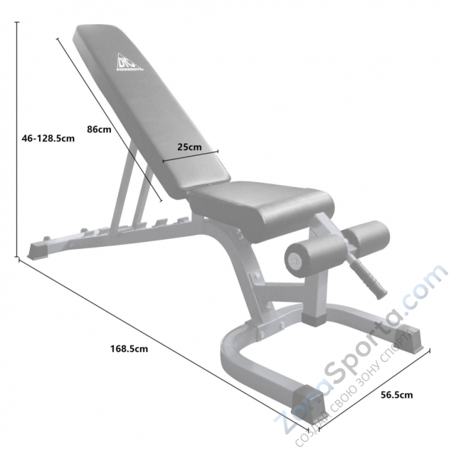 Скамья силовая универсальная DFC DBCH3