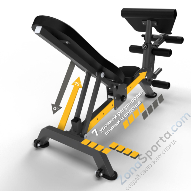 Скамья универсальная StoneRise ThunderShape DCH201