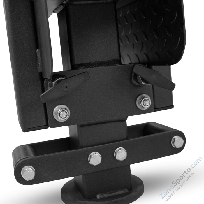 Скамья для жима лёжа с доводчиком, упором и подставкой для ног Bronze Gym Partner ML-901