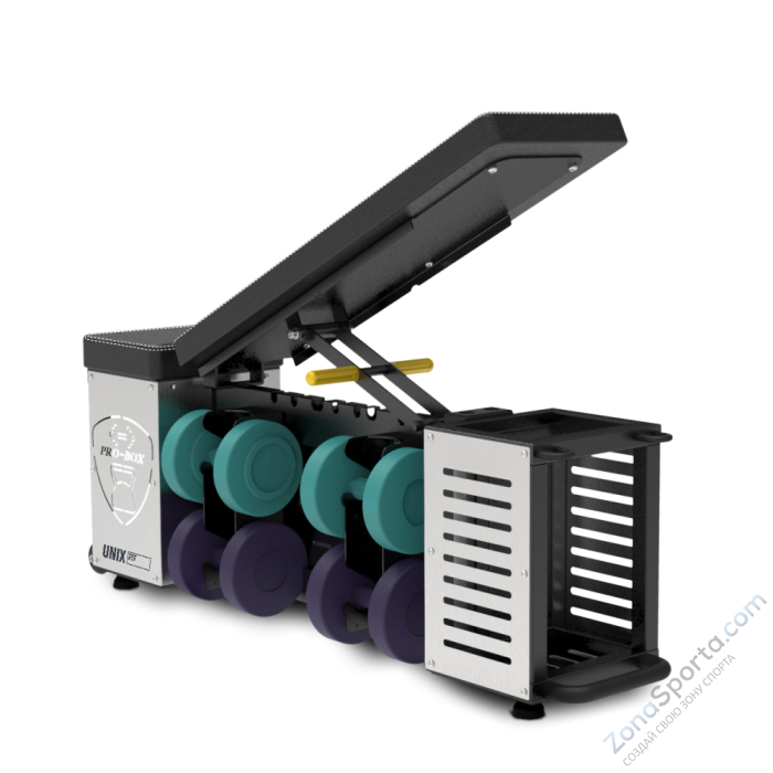 Скамья силовая Unix Fit PRO многофункциональная (UC-C38)
