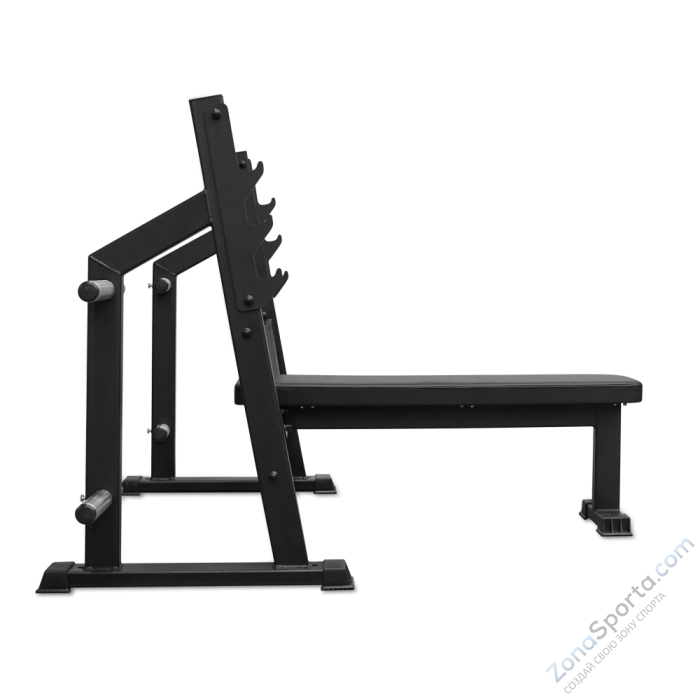 Скамья для жима горизонтальная Bronze Gym Partner AL-304L