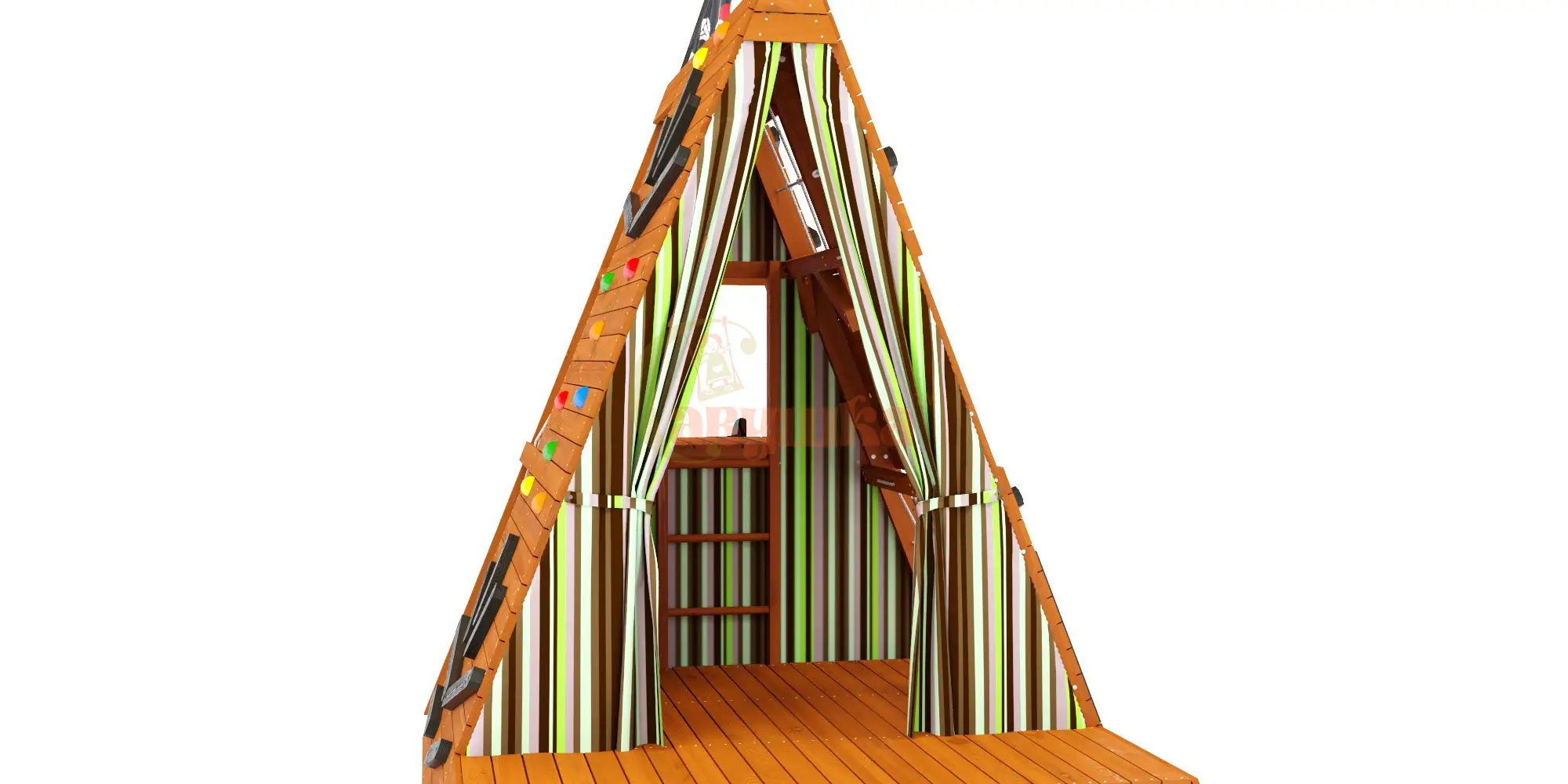 Спортивный домик Савушка База-3