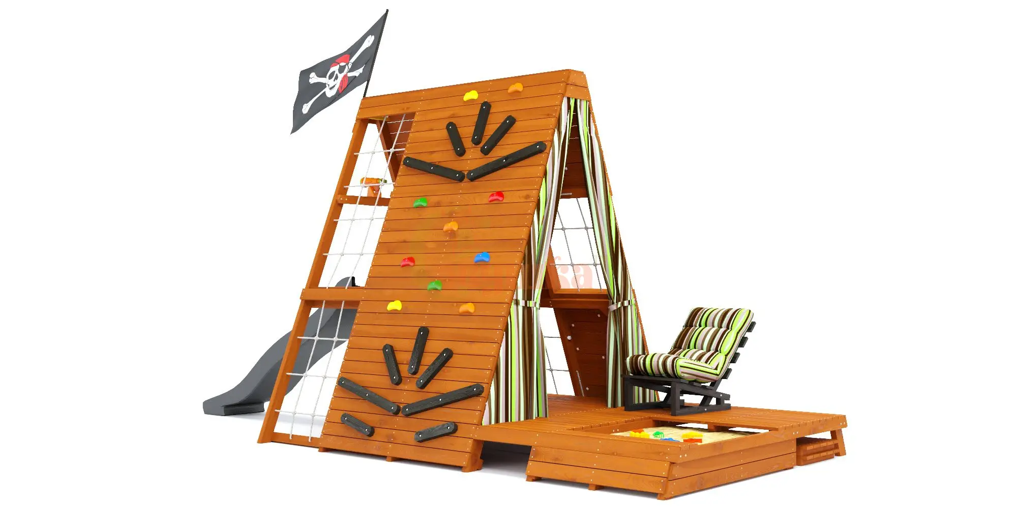 Спортивный домик Савушка База-4 с креслом