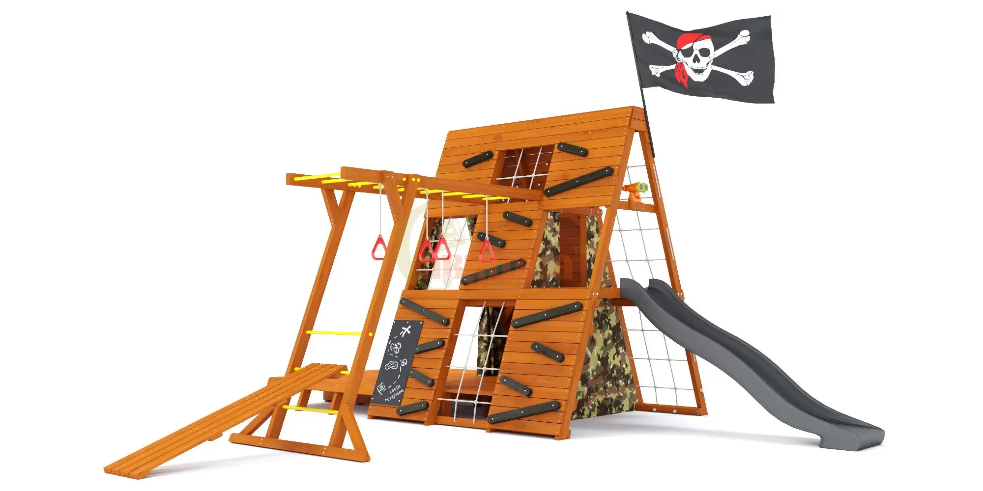 Спортивный домик Савушка База-5 (Милитари)