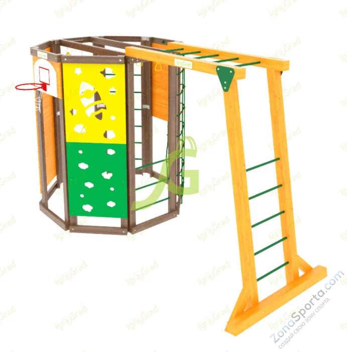 Спортивный комплекс IgraGrad WorkOut с рукоходом Спортивный комплекс IgraGrad WorkOut с рукоходом