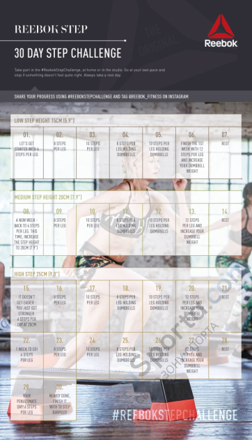 Степ-платформа Reebok RSP-16150