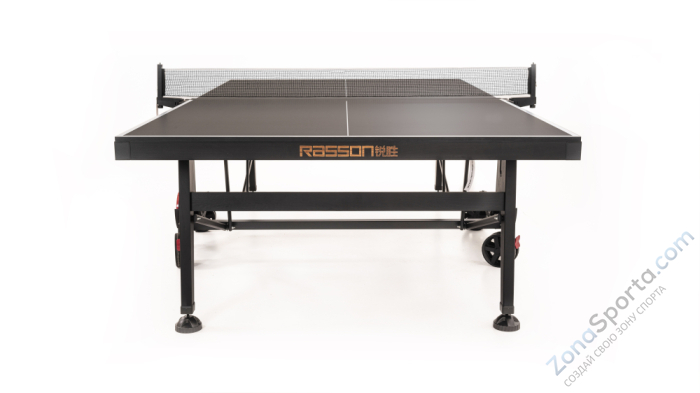 Теннисный стол складной для помещений Rasson Premium T01 Indoor (чёрный ясень)
