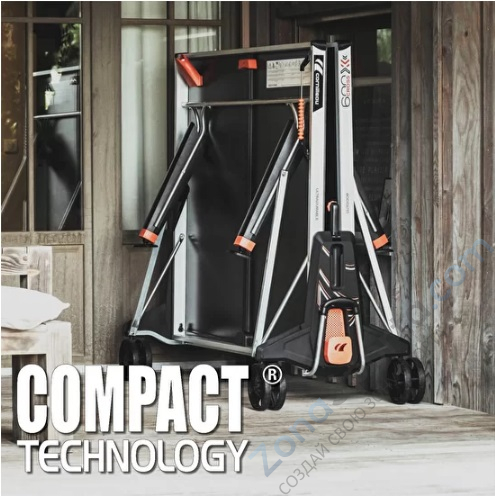 Теннисный стол Cornilleau 700X Outdoor 8 мм черный