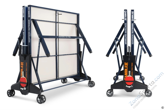 Теннисный стол Gambler Edition Outdoor 6 blue