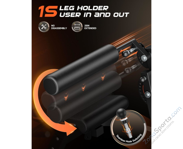 Тренажер для сгибания-разгибания ног DFC D030