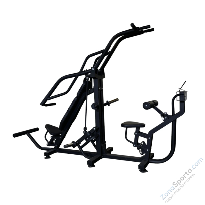 Тренажер Хаммер жим от груди + Вертикальная тяга DEXsport AD-065