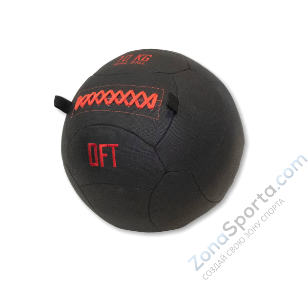 Тренировочный мяч Original FitTools Wall Ball Deluxe 10 кг