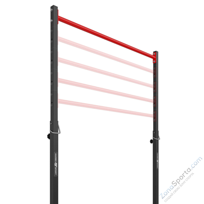 Турник с упорами для отжиманий универсальный Marbo Sport MH-D203