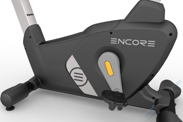 Профессиональный вертикальный велотренажер Impulse ECU7 LED