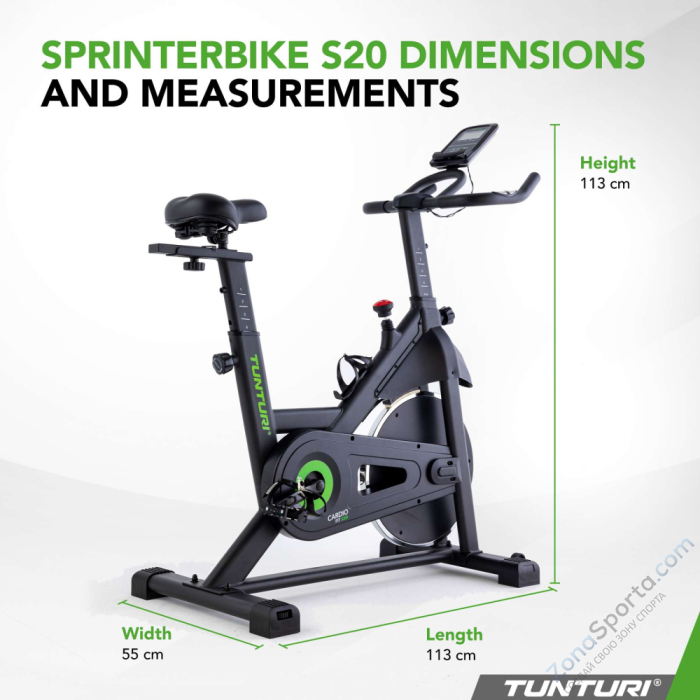 Велотренажер Tunturi Cardio Fit S20 Велотренажер Tunturi Cardio Fit S20