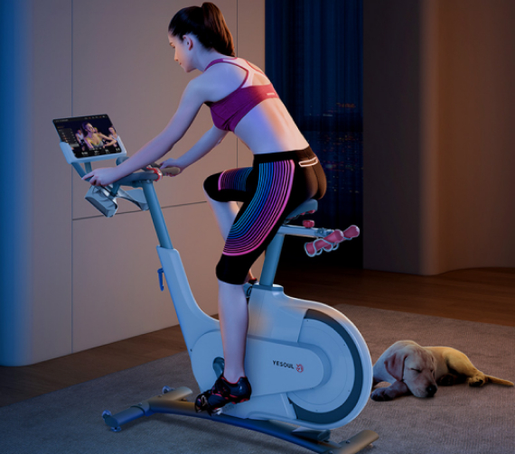 Велотренажер Yesoul Smart Spinning bike V1 белый