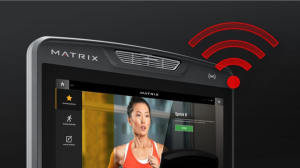 Вертикальный велоэргометр Matrix Lifestyle с консолью Touch Base