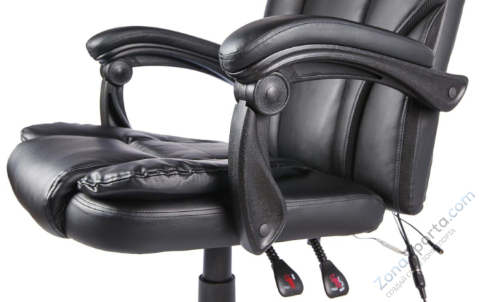 Вибромассажное кресло Calviano 1589 (черное)