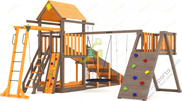 Всесезонная площадка IgraGrad С Gride мод.2 SF1