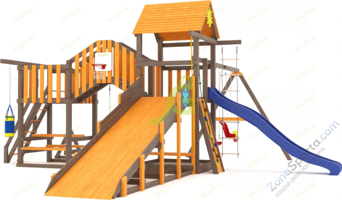 Всесезонная площадка IgraGrad С Мостик 1 SF1