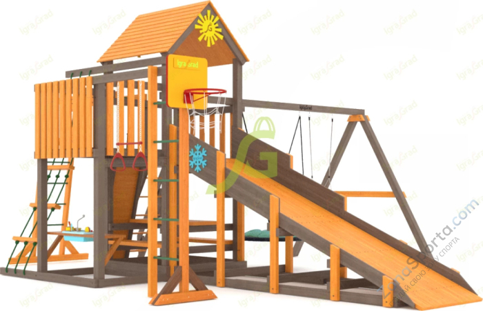 Всесезонная площадка IgraGrad С с балконом мод.2 SF