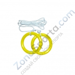Гимнастические кольца круглые с веревкой Палермо