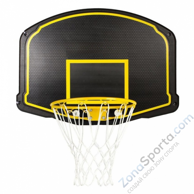 Баскетбольный щит Палермо пластиковый с кольцом