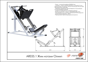 Жим ногами ARMS Олимп AR035.1