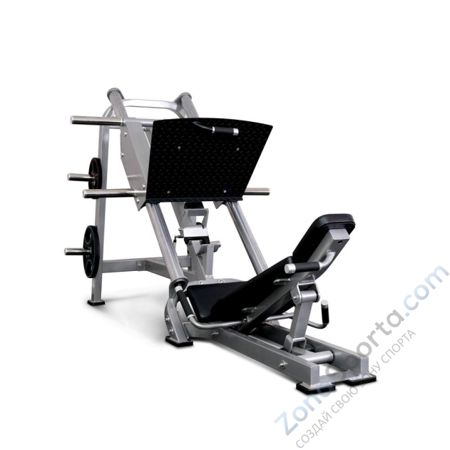 Жим ногами под углом 45 на свободных весах Protrain 8228