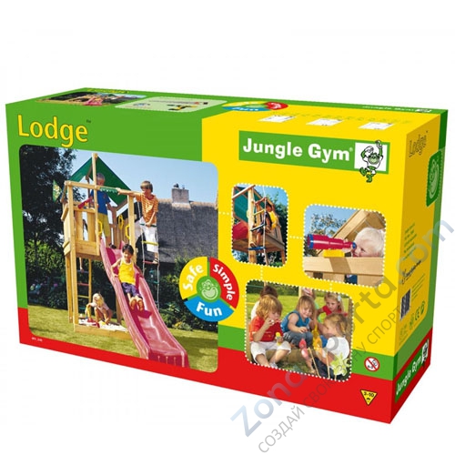Комплект для сборки Jungle Gym Lodge